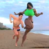 20190922_01_01_Rose Dumont_Morning jog at the beach